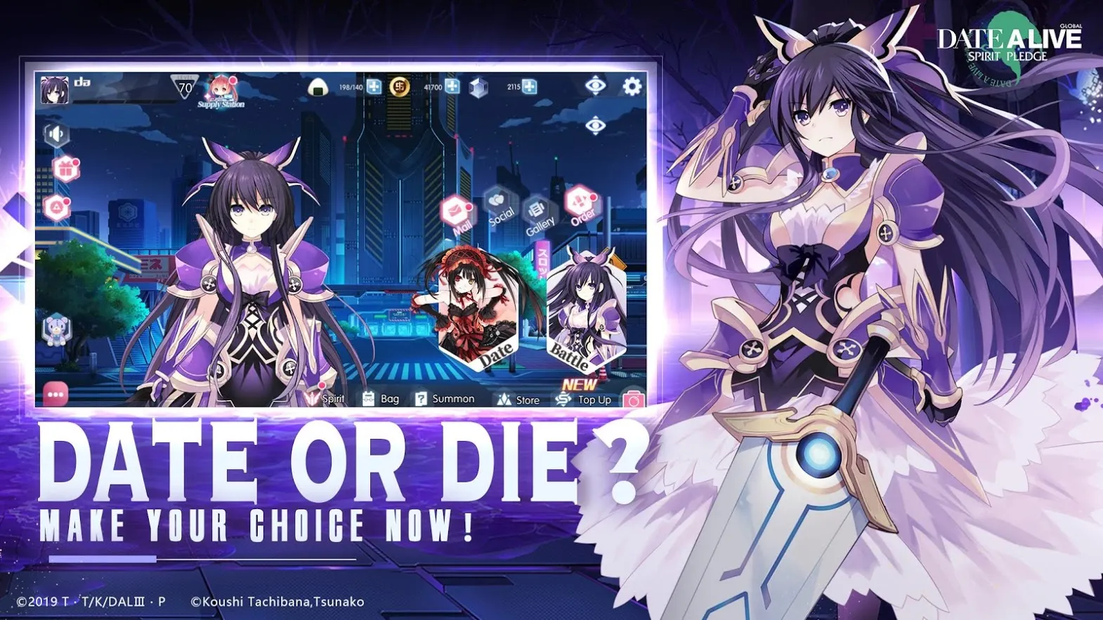 Date A Live: Spirit Pledge – Global Screenshot 2