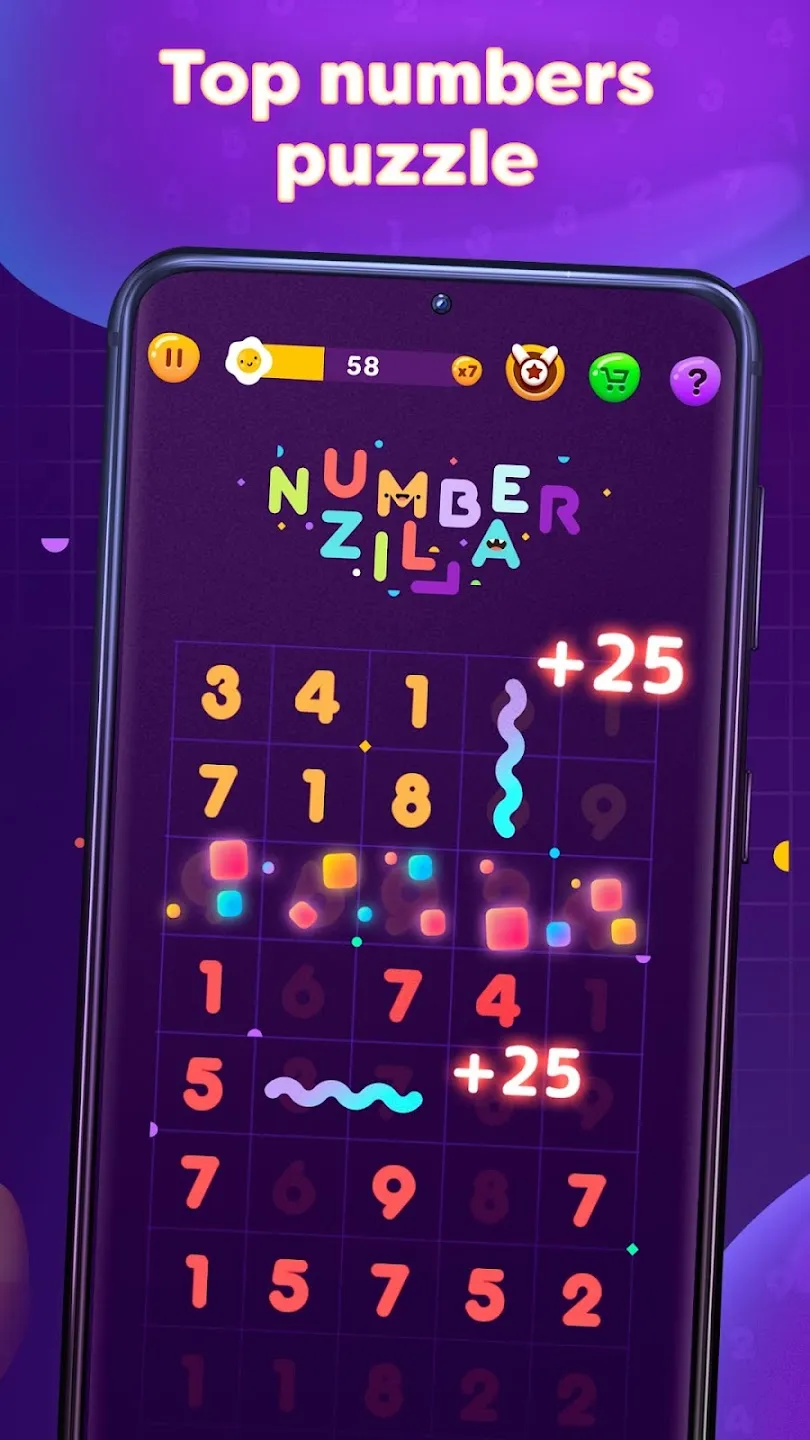 Numberzilla: Головоломки цифры Screenshot 2 Numberzilla: Головоломки цифры Screenshot 2