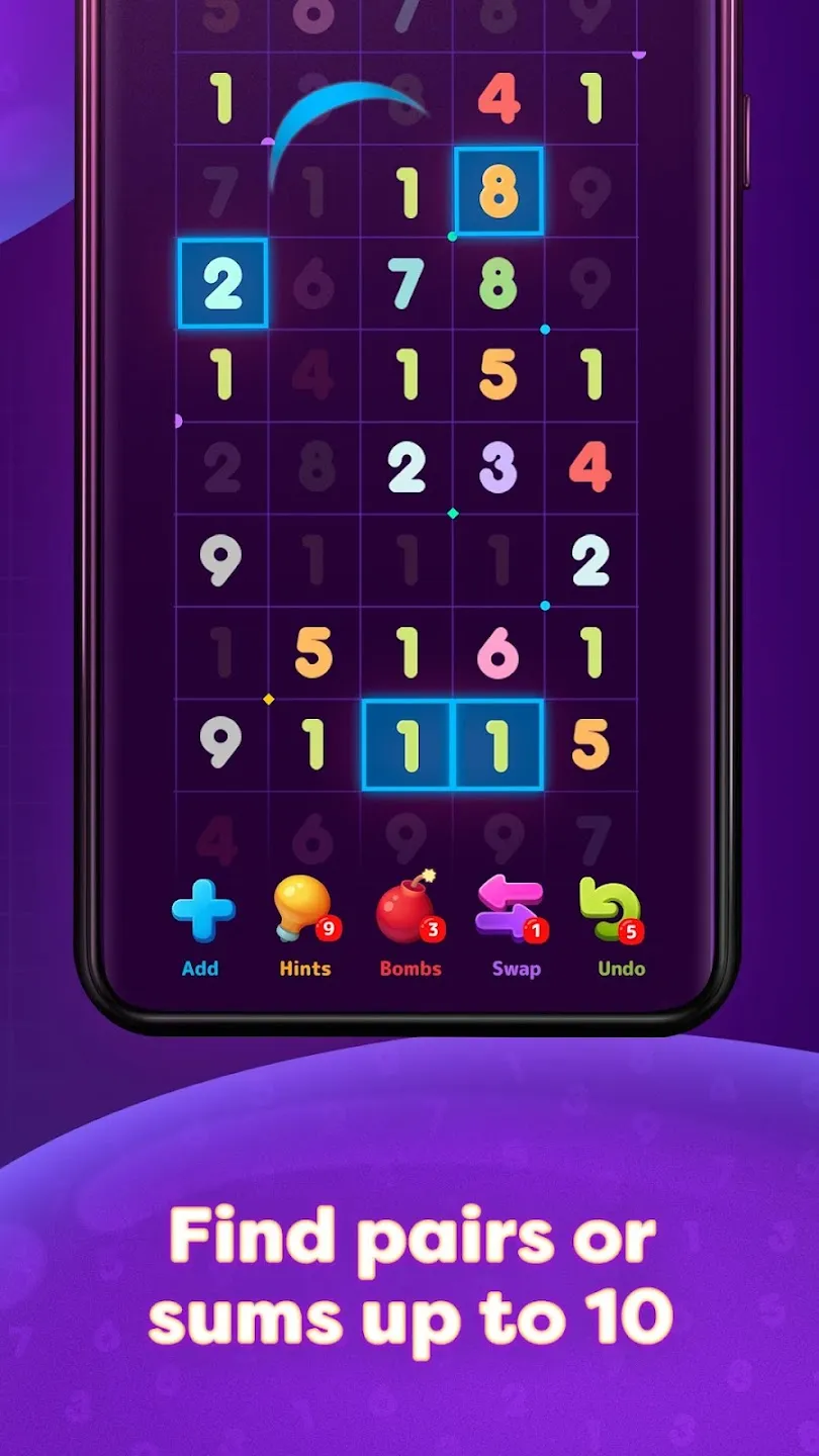 Numberzilla: Головоломки цифры Screenshot 3 Numberzilla: Головоломки цифры Screenshot 3