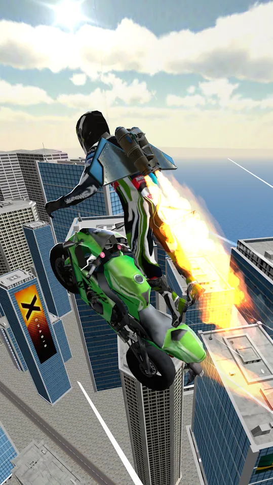 Bike Jump [мод: бесплатные покупки] Screenshot 3