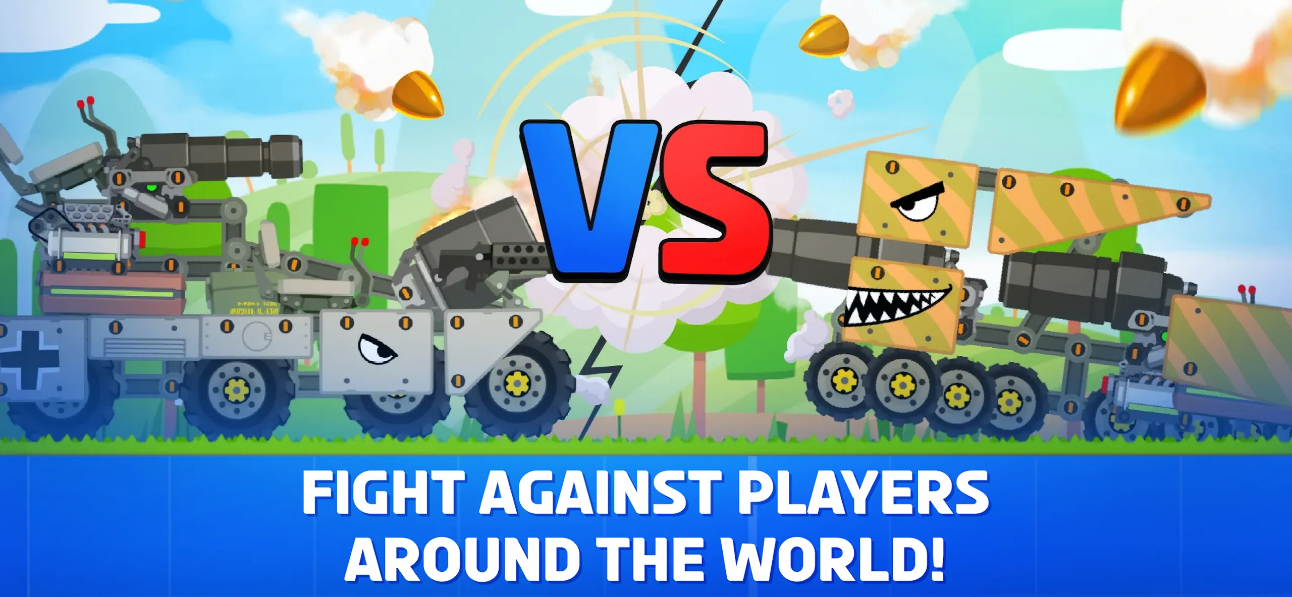 Super Tank Rumble v5.11.8 APK Мод (Всё открыто, Premium) Screenshot 2 Super Tank Rumble v5.11.8 APK Мод (Всё открыто, Premium) Screenshot 2