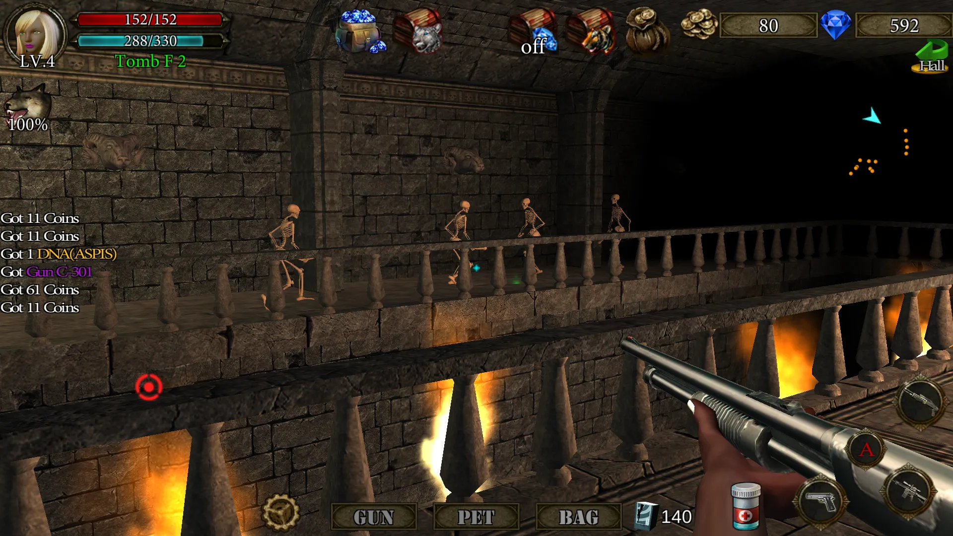Dungeon Shooter : Dark Temple v1.5.87 APK Мод (Бесплатные покупки) Screenshot 3 Dungeon Shooter : Dark Temple v1.5.87 APK Мод (Бесплатные покупки) Screenshot 3