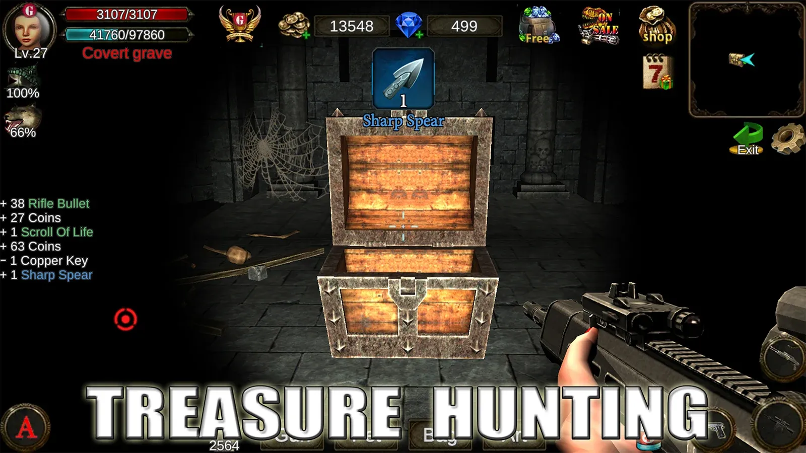 Dungeon Shooter : Dark Temple v1.5.87 APK Мод (Бесплатные покупки) Screenshot 4 Dungeon Shooter : Dark Temple v1.5.87 APK Мод (Бесплатные покупки) Screenshot 4