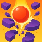Скачать полную версию Helix Jump Мод (Много денег) на Андроид