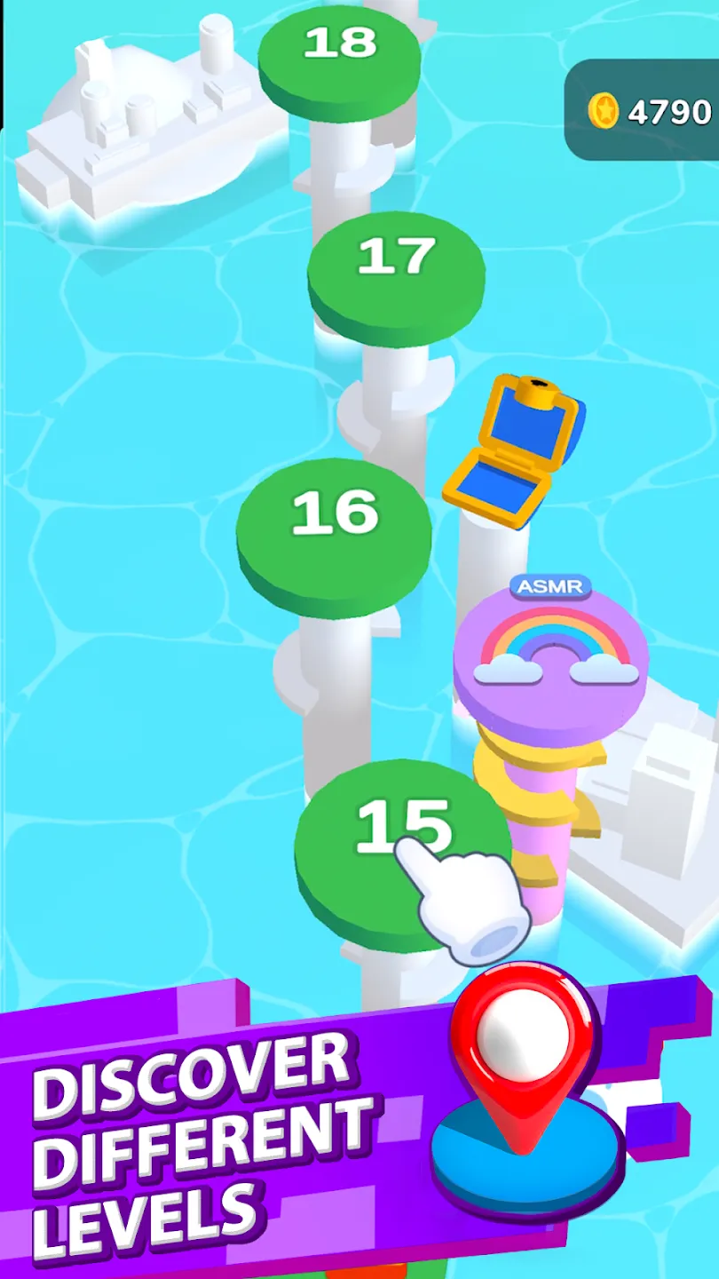 Helix Jump v5.21.4 APK Мод (Много денег) Screenshot 3 Helix Jump v5.21.4 APK Мод (Много денег) Screenshot 3