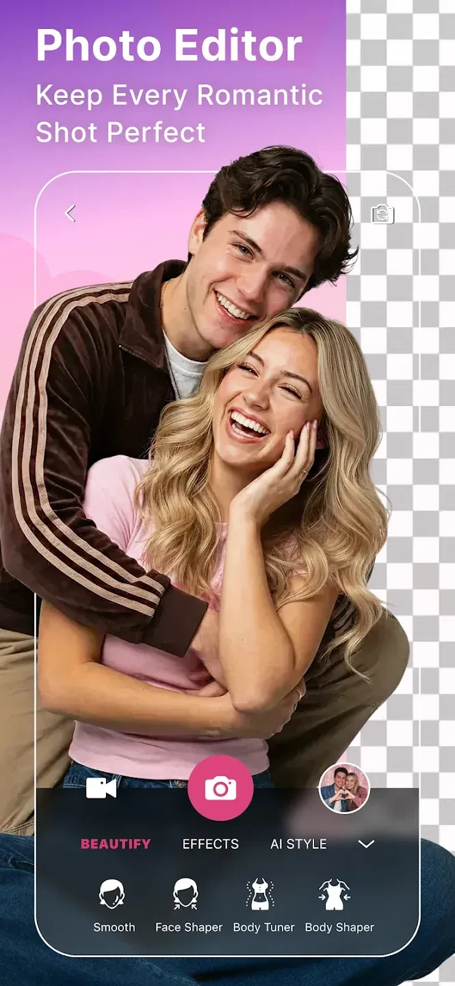 YouCam Perfect v6.18.1 APK Мод (Всё открыто, Premium) Screenshot 1 YouCam Perfect v6.18.1 APK Мод (Всё открыто, Premium) Screenshot 1