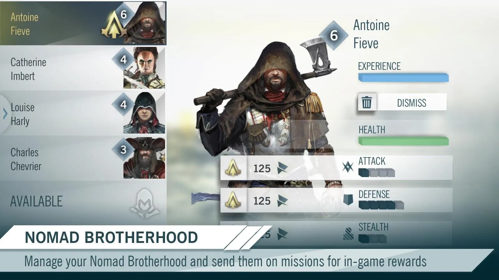 Assassin's Creed Unity App Screenshot 4 Assassin's Creed Unity App Screenshot 4