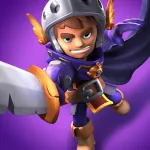 Взломанный Nonstop Knight Мод (Слабые враги) на Андроид