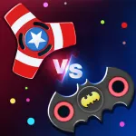 Скачать полную версию Fidget Spinner .io Мод (Много денег) на Андроид