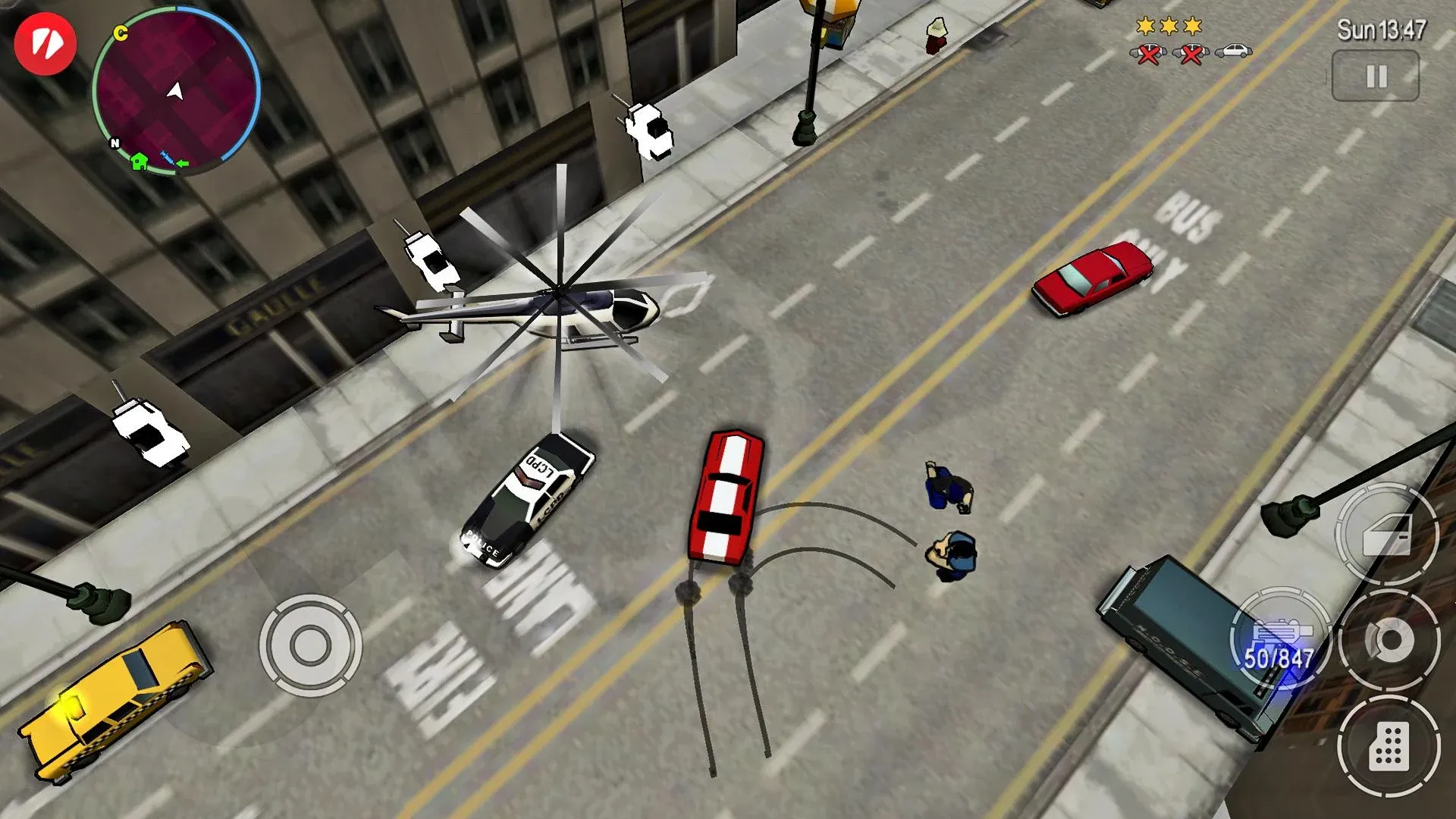 GTA: Chinatown Wars v4.4.243 APK Мод (Меню, Много денег, Высокий Урон, Здоровье) Screenshot 1 GTA: Chinatown Wars v4.4.243 APK Мод (Меню, Много денег, Высокий Урон, Здоровье) Screenshot 1