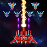 Скачать полную версию Galaxy Attack: Alien Shooter Мод (Мега Меню, Много денег, Режим бога) на Андроид