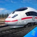 Скачать полную версию Euro Train Simulator Мод (Всё открыто) на Андроид