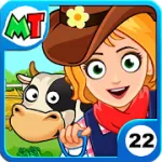 Скачать взлом My Town : Ферма [мод: много денег] на Андроид