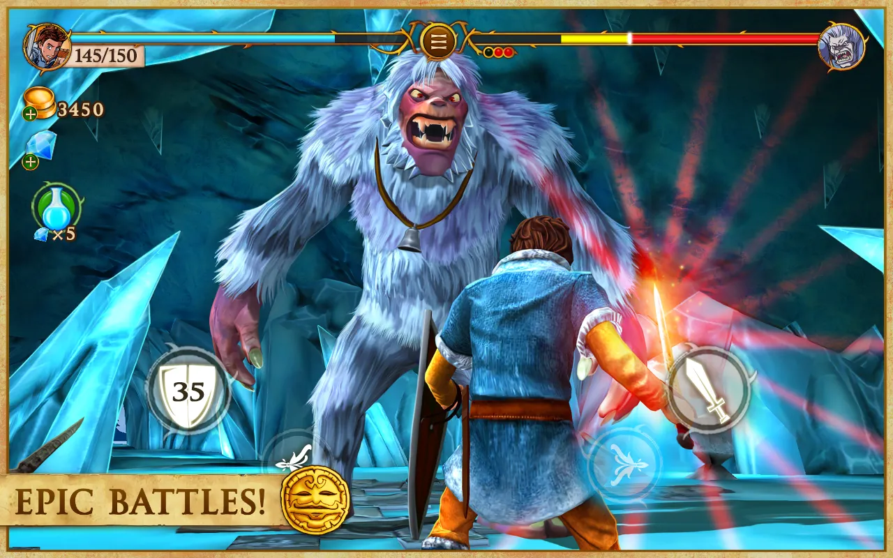Beast Quest [мод: много денег] Screenshot 4