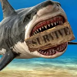 Скачать полную версию Shark Land: Survival Simulator [мод: бесплатные покупки] на Андроид