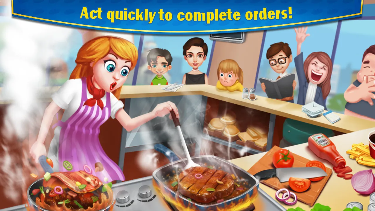 Crazy Cooking - Star Chef v2.4.3 APK Мод (Много денег) Screenshot 2 Crazy Cooking - Star Chef v2.4.3 APK Мод (Много денег) Screenshot 2