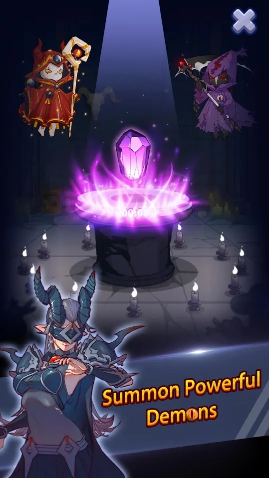 Idle Defense: Dark Forest [мод: много денег] Screenshot 4