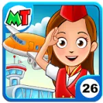 Взломанный My Town : Аэропорт [мод: полная версия] на Андроид