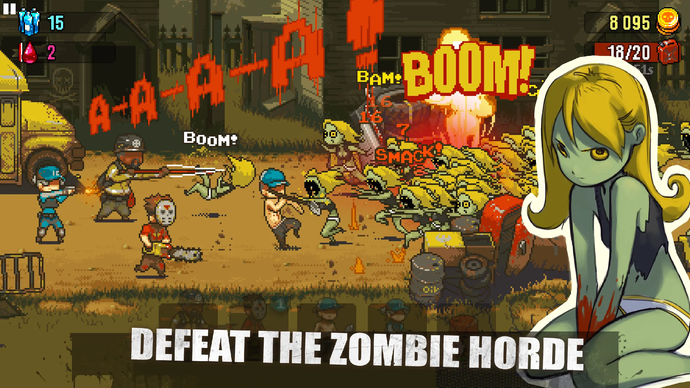 Dead Ahead: Zombie Warfare v4.3.8 APK Мод (Меню, Один удар, Режим бога) Screenshot 2