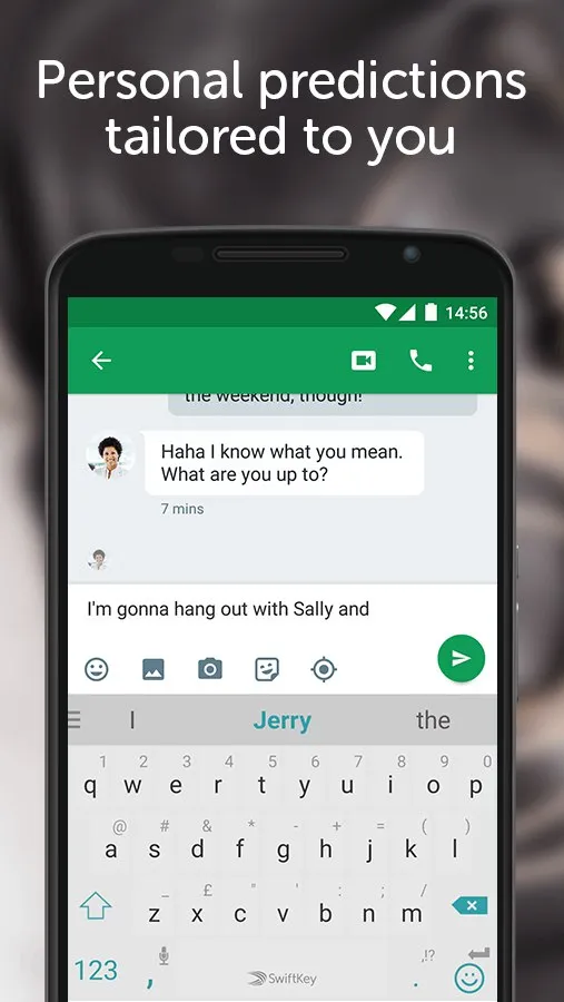 Клавиатура Microsoft SwiftKey Screenshot 1 Клавиатура Microsoft SwiftKey Screenshot 1