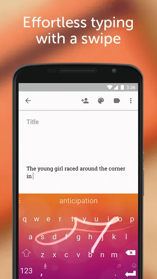 Клавиатура Microsoft SwiftKey Screenshot 3 Клавиатура Microsoft SwiftKey Screenshot 3