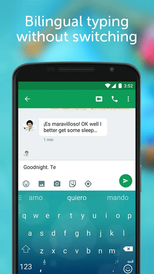 Клавиатура Microsoft SwiftKey Screenshot 4 Клавиатура Microsoft SwiftKey Screenshot 4