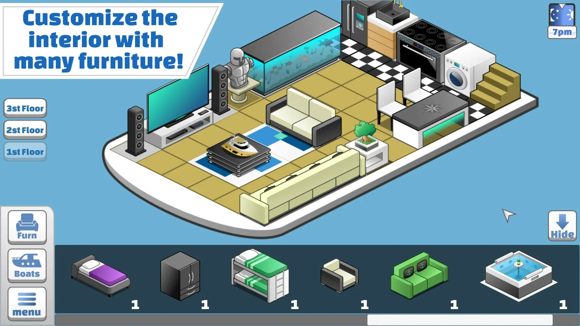 Nautical Life v3.4.1 APK Мод (Меню, Много денег и PvP билетов) Screenshot 3 Nautical Life v3.4.1 APK Мод (Меню, Много денег и PvP билетов) Screenshot 3
