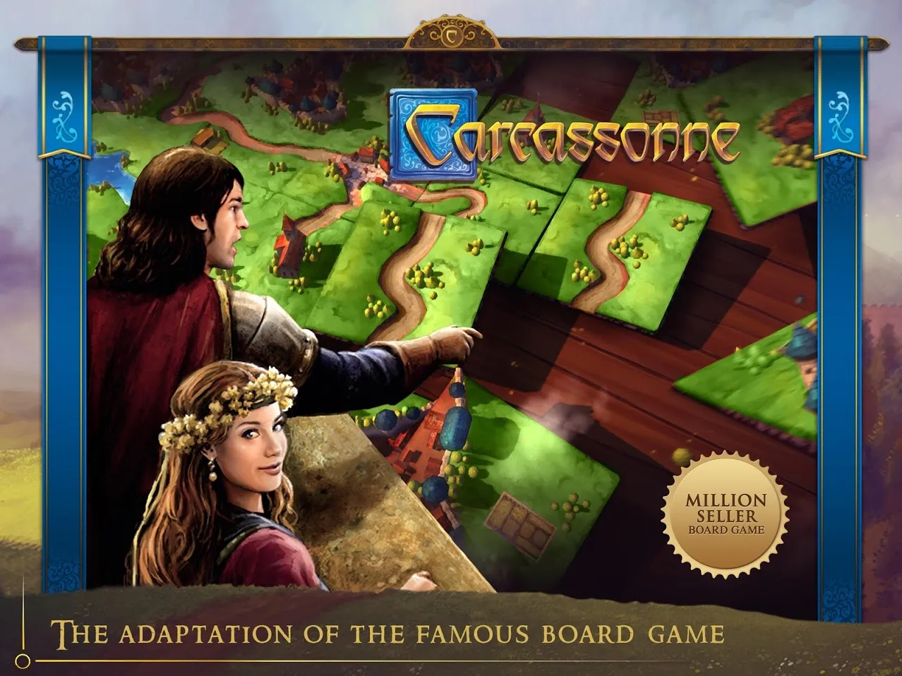 Carcassonne: Tiles & Tactics [мод: полная версия] Screenshot 1
