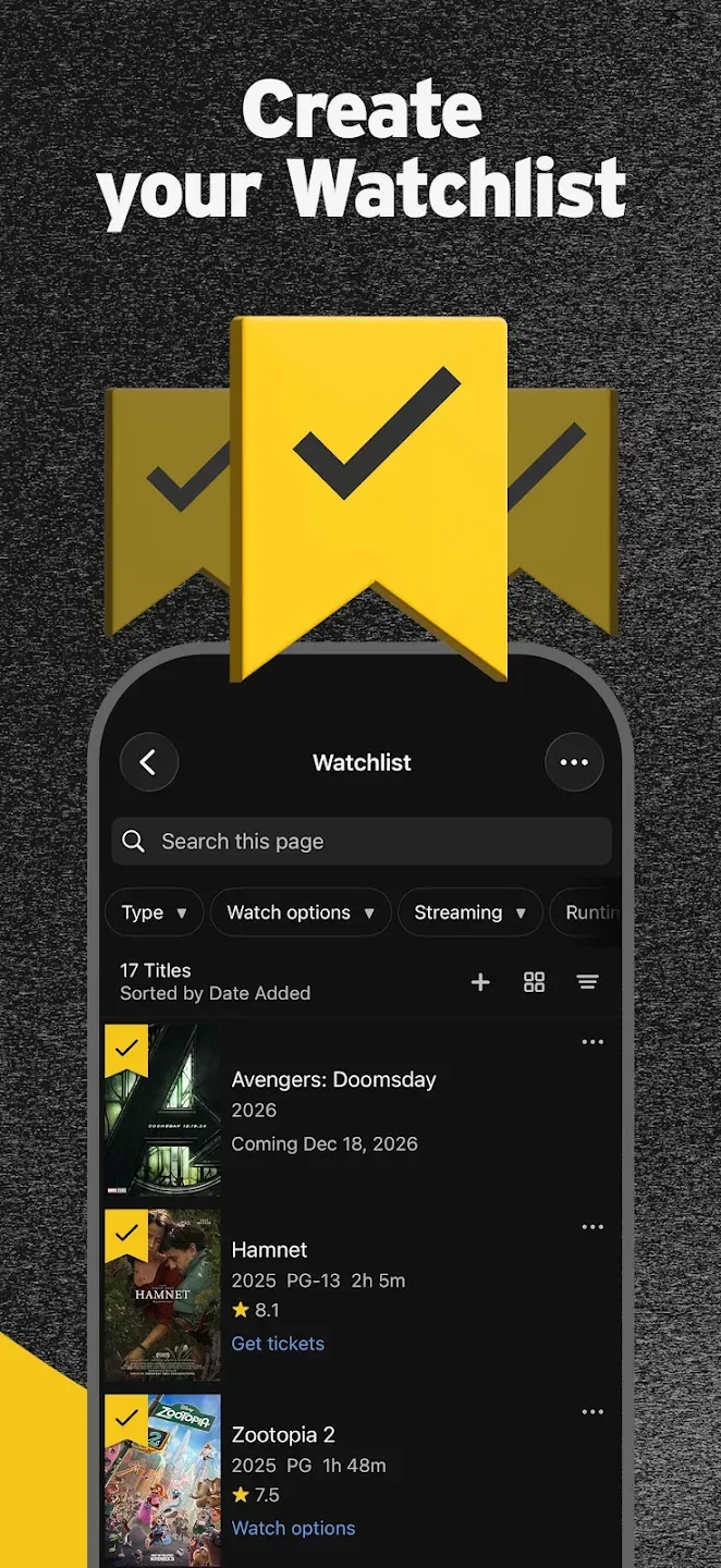 IMDb: Movies & TV Shows v9.2.9.109290200 APK Мод (Всё открыто, Premium) Screenshot 4 IMDb: Movies & TV Shows v9.2.9.109290200 APK Мод (Всё открыто, Premium) Screenshot 4