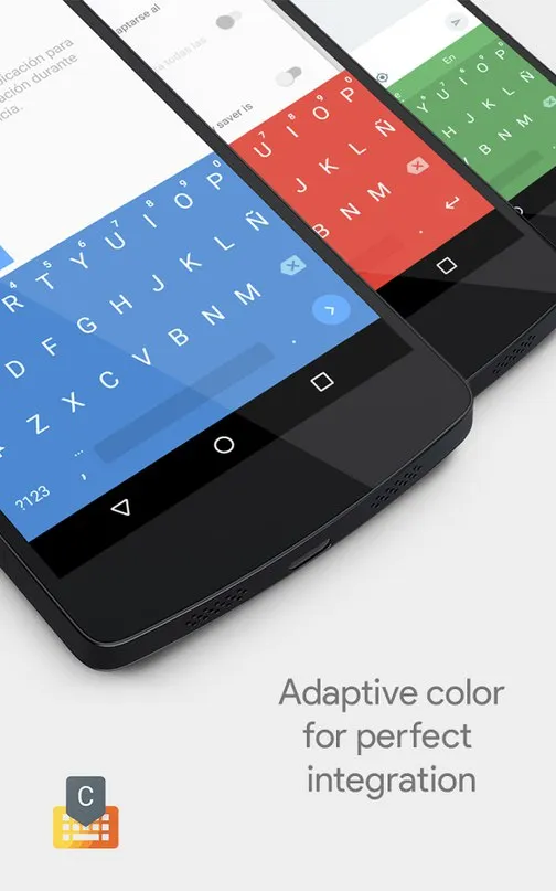 Chrooma Keyboard - RGB & Emoji Screenshot 1