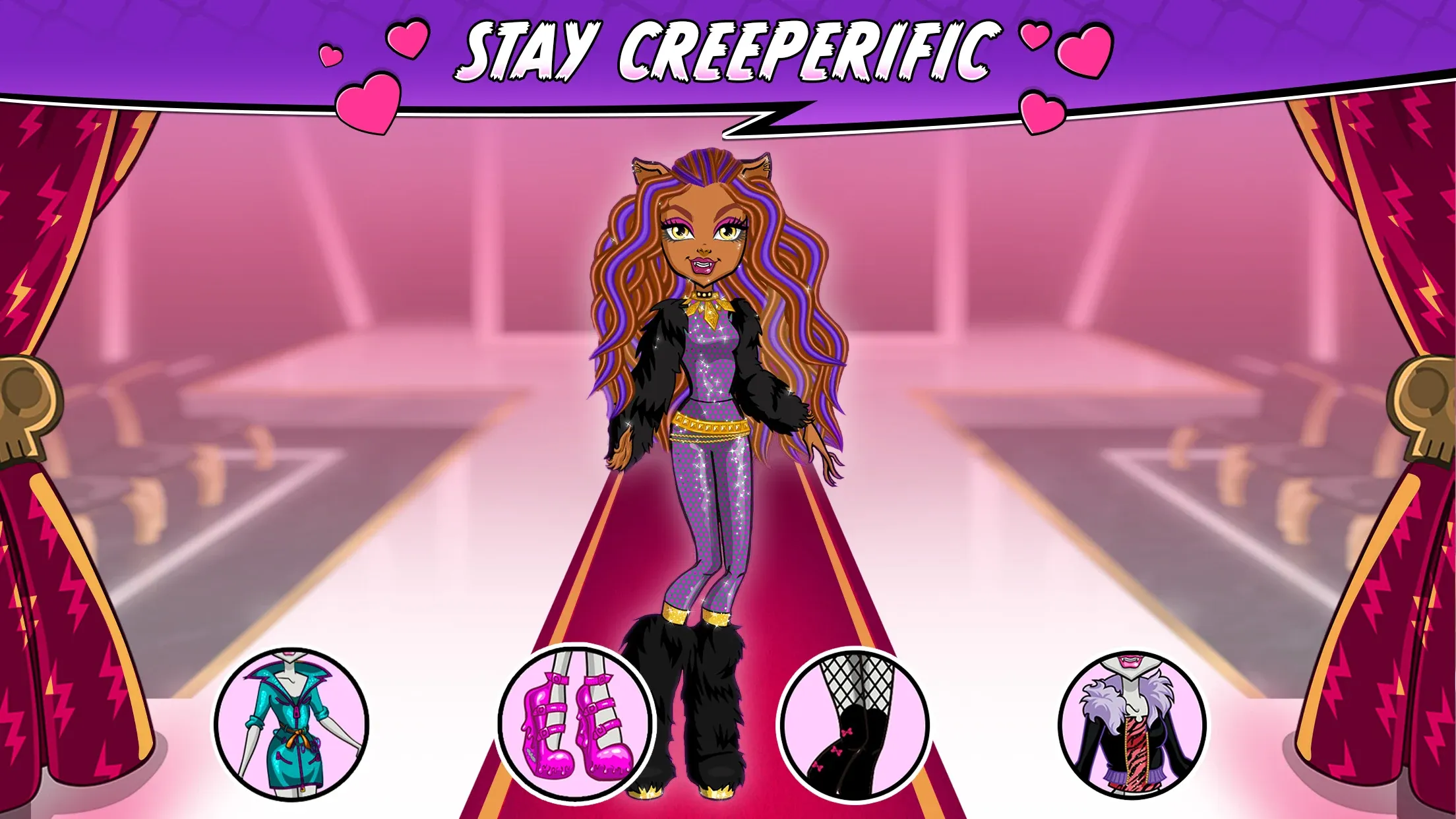 Monster High™ Салон красоты v5.6.04 APK Мод (Всё открыто) Screenshot 4 Monster High™ Салон красоты v5.6.04 APK Мод (Всё открыто) Screenshot 4