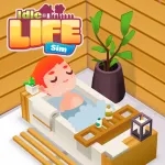 Скачать Idle Life Sim - Simulator Game Мод (Много денег) на Андроид