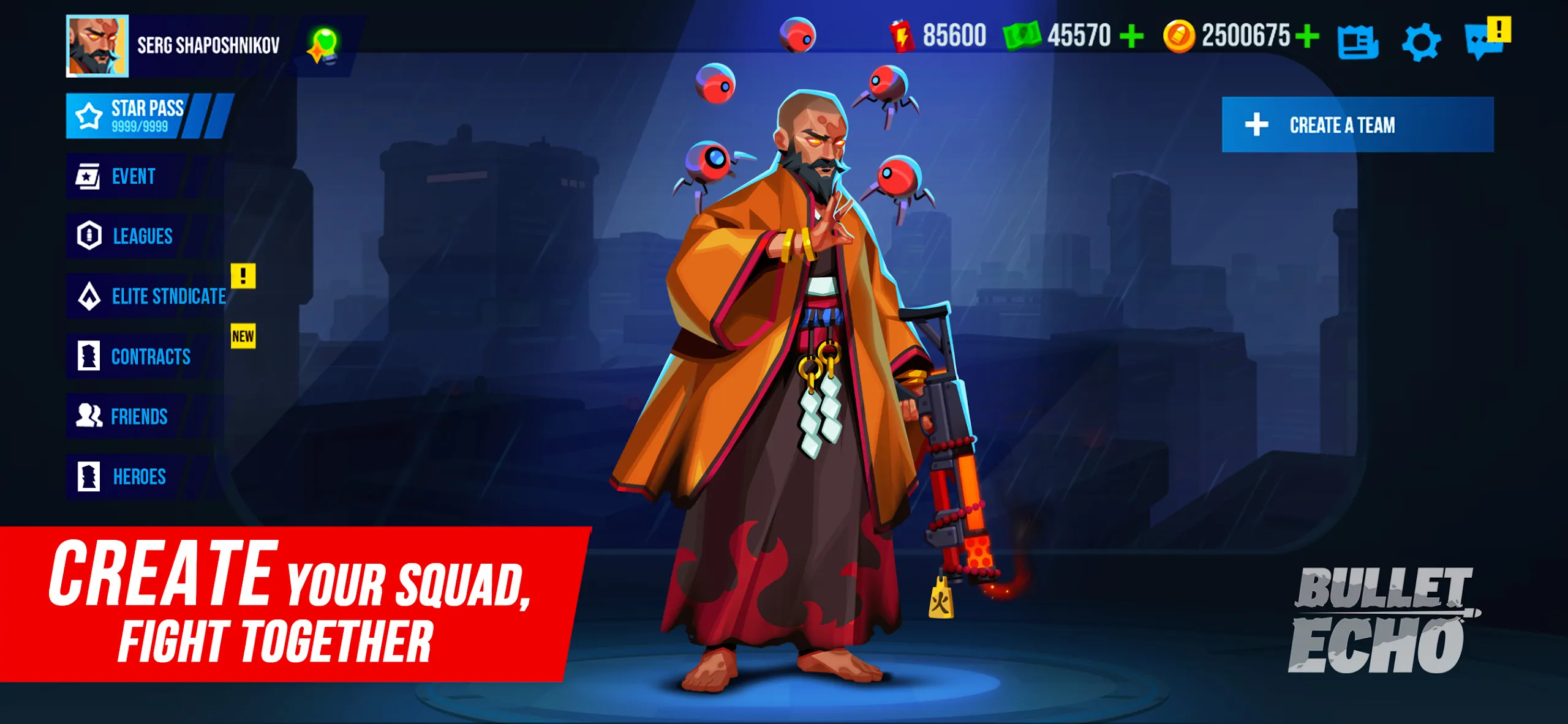 Bullet Echo v7.11.1 APK Мод (Меню, Вид с дрона) Screenshot 4 Bullet Echo v7.11.1 APK Мод (Меню, Вид с дрона) Screenshot 4