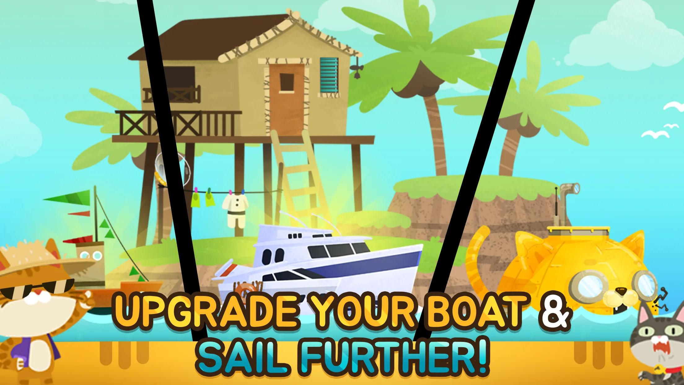 The Fishercat v4.3.10 APK Мод (Много денег) Screenshot 2 The Fishercat v4.3.10 APK Мод (Много денег) Screenshot 2