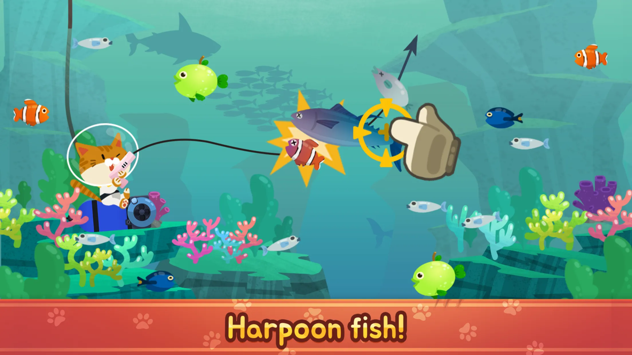 The Fishercat v4.3.10 APK Мод (Много денег) Screenshot 4 The Fishercat v4.3.10 APK Мод (Много денег) Screenshot 4