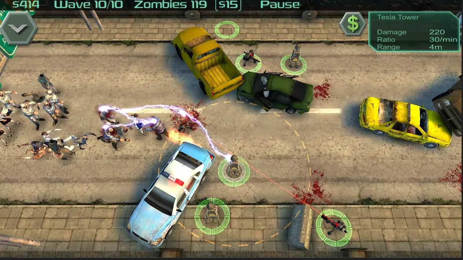 Zombie Defense v13.0.1 APK Мод (Много денег) Screenshot 4
