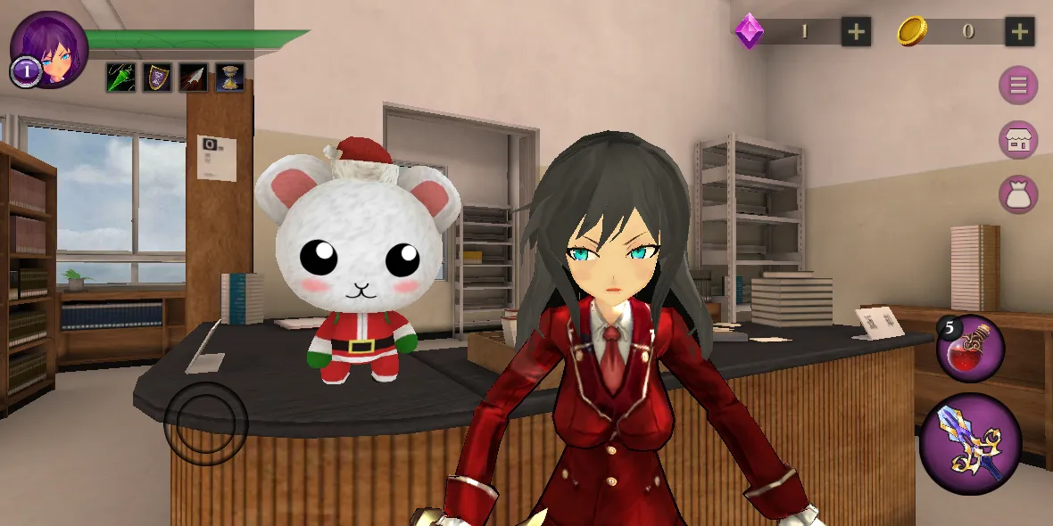 Anime School Zombie Simulator v2.13 APK Мод (Много денег) Screenshot 2