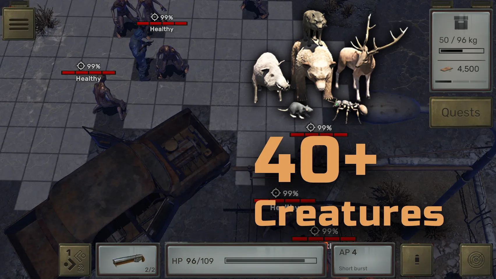Atom RPG v1.51 APK Мод (Полная версия) Screenshot 4 Atom RPG v1.51 APK Мод (Полная версия) Screenshot 4