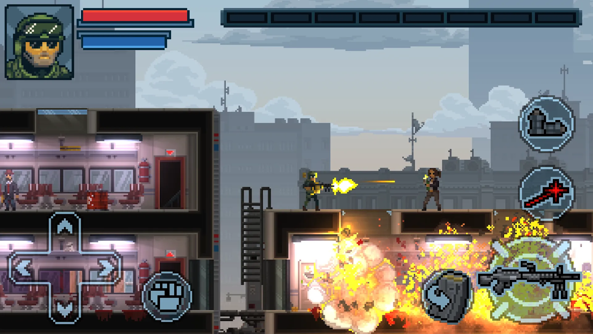 Door Kickers: Action Squad v1.2.4 APK Мод (Всё открыто, Оружие и амуниция) Screenshot 4