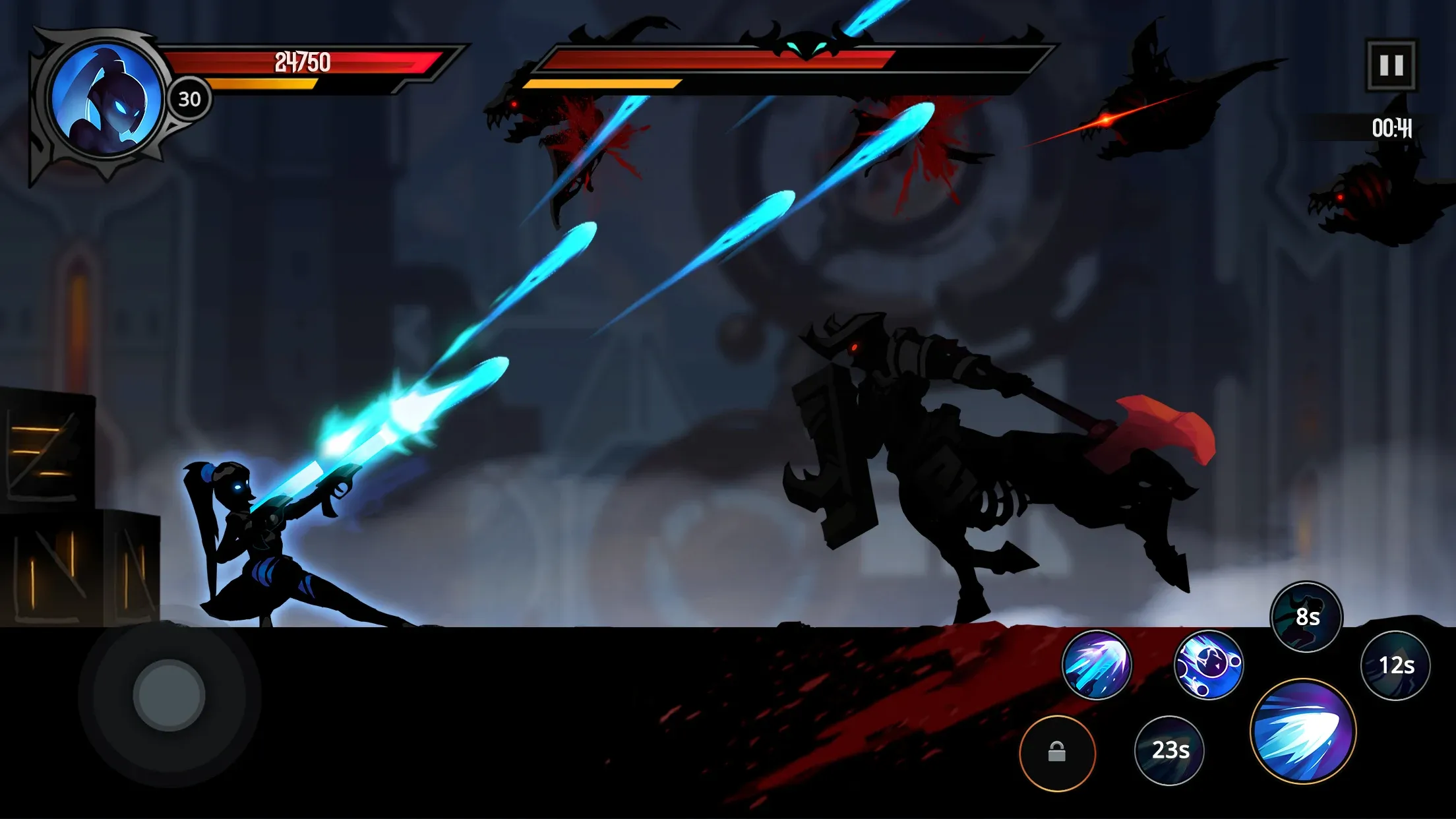 Shadow Knight Premium v3.24.407 APK Мод (Меню, Урон, Режим бога) Screenshot 4 Shadow Knight Premium v3.24.407 APK Мод (Меню, Урон, Режим бога) Screenshot 4