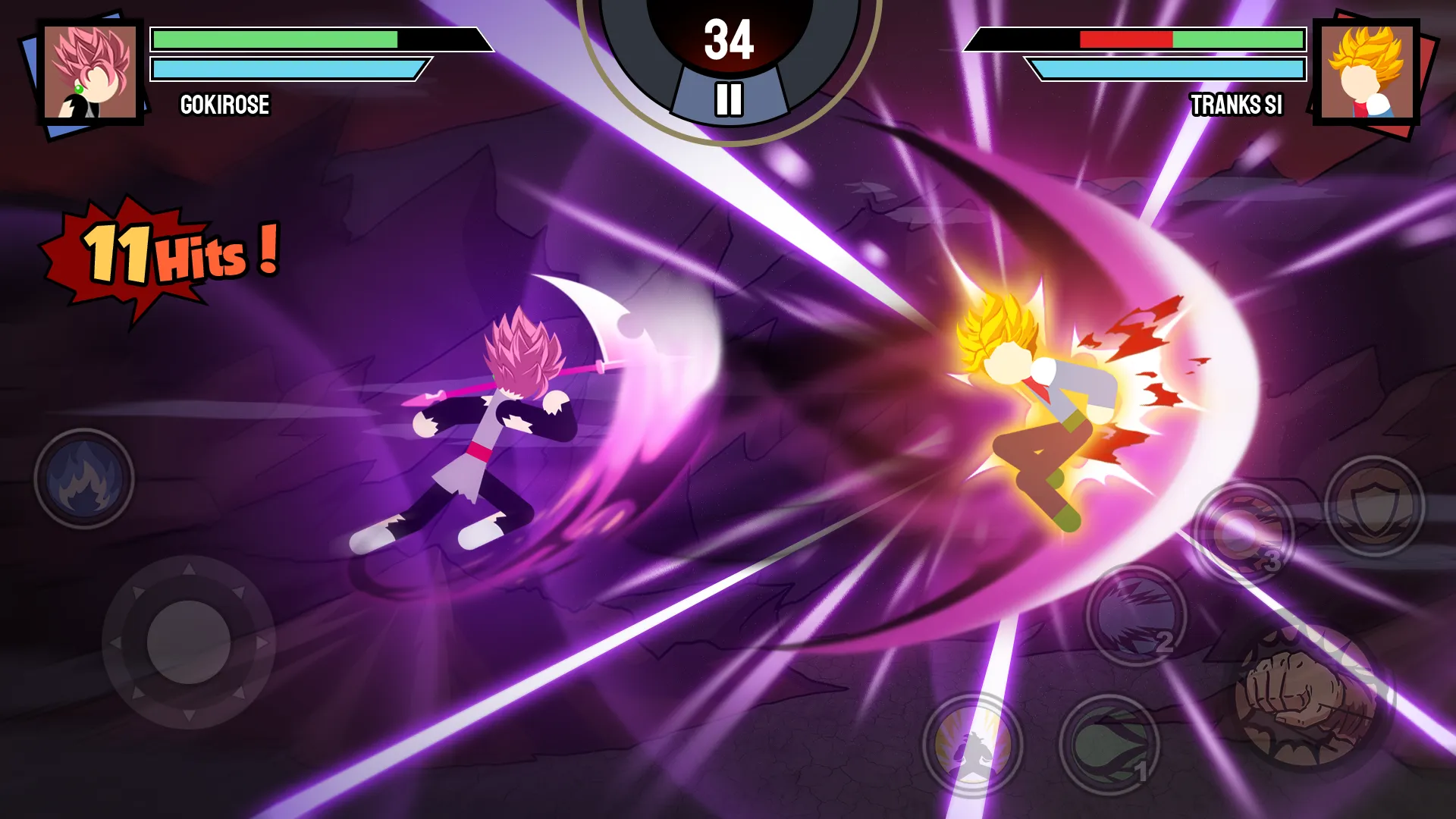 Stickman Warriors v2.1.5 APK Мод (Много денег) Screenshot 1 Stickman Warriors v2.1.5 APK Мод (Много денег) Screenshot 1