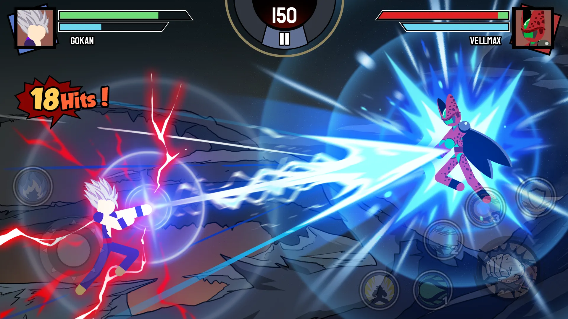 Stickman Warriors v2.1.5 APK Мод (Много денег) Screenshot 3 Stickman Warriors v2.1.5 APK Мод (Много денег) Screenshot 3
