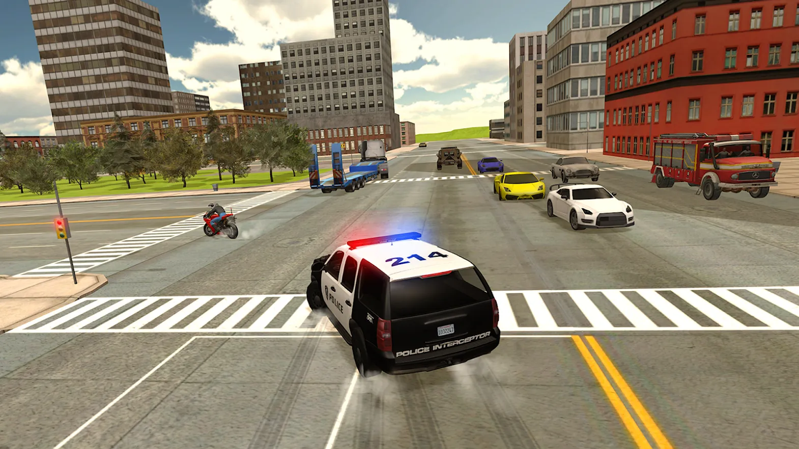 Cop Duty Police Car Simulator [мод: много денег] Screenshot 1