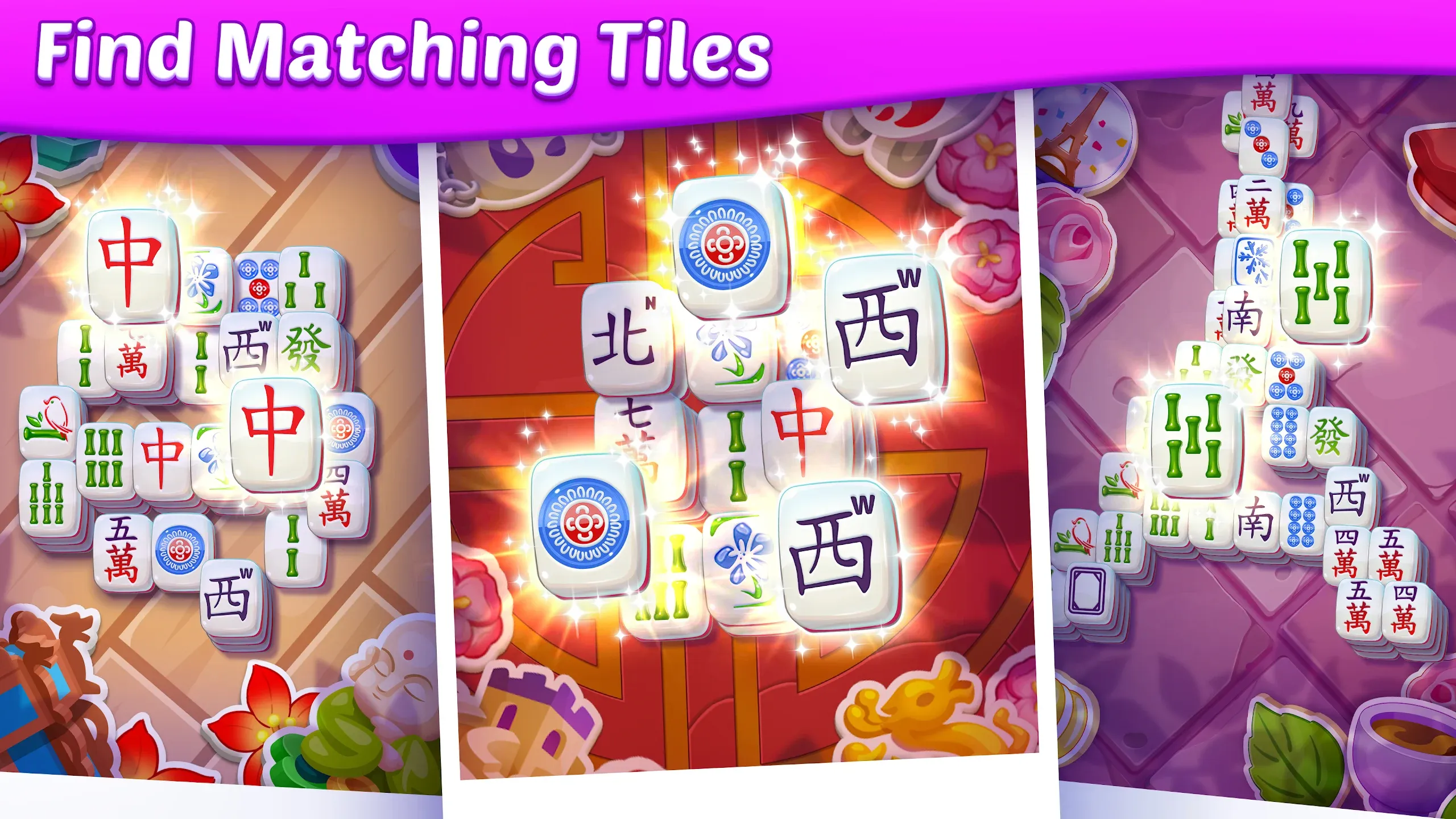 Mahjong City Tours: Tile Match v65.5.0 APK Мод (Много монет) Screenshot 2 Mahjong City Tours: Tile Match v65.5.0 APK Мод (Много монет) Screenshot 2