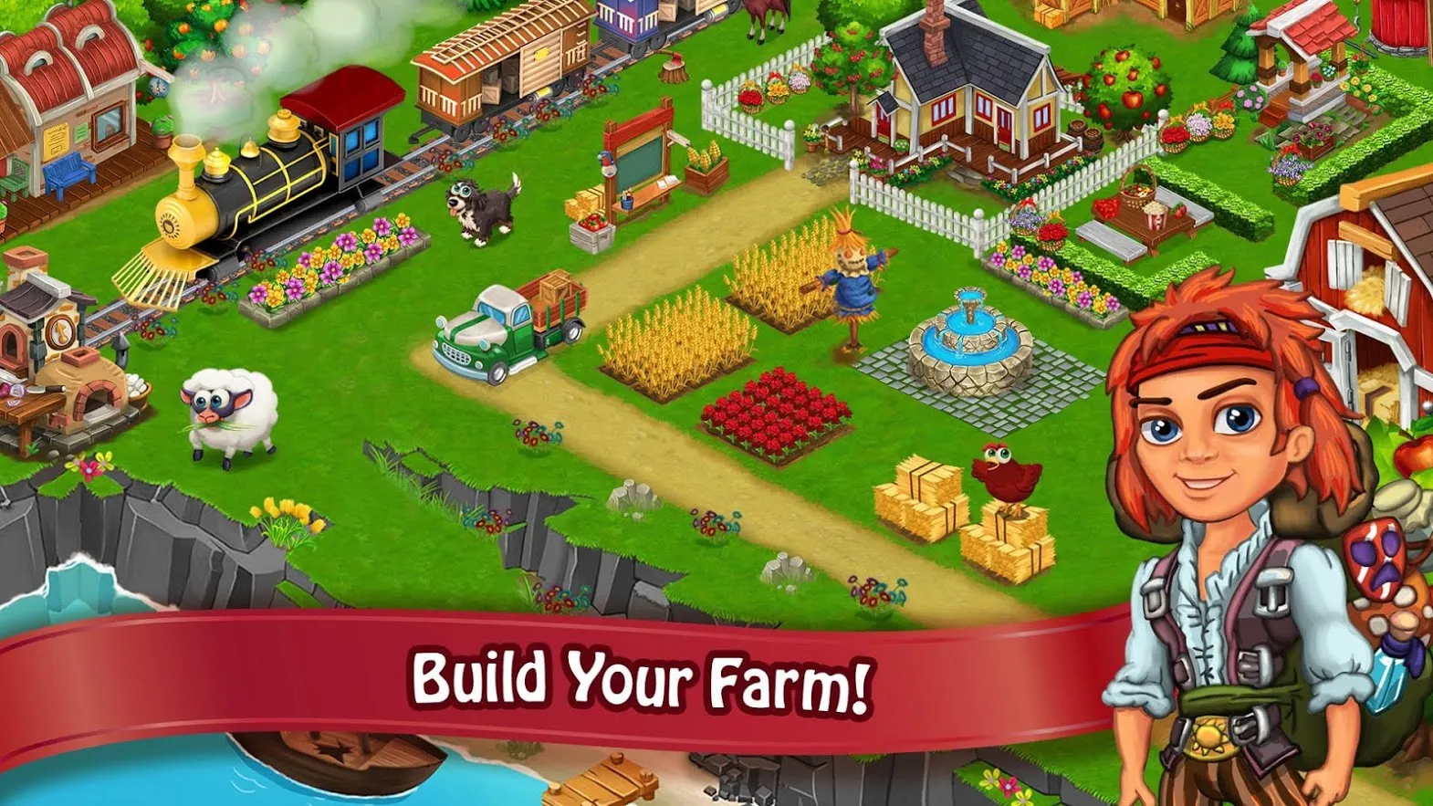 Farm Day Village фермер: Offline игры [мод: много денег] Screenshot 5
