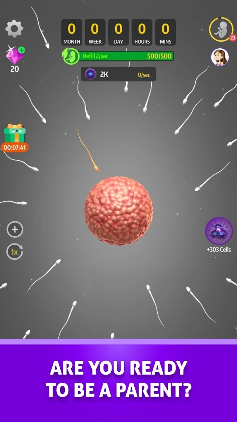 Idle 9 Months v1.41.7 APK Мод (Много бриллиантов) Screenshot 1 Idle 9 Months v1.41.7 APK Мод (Много бриллиантов) Screenshot 1