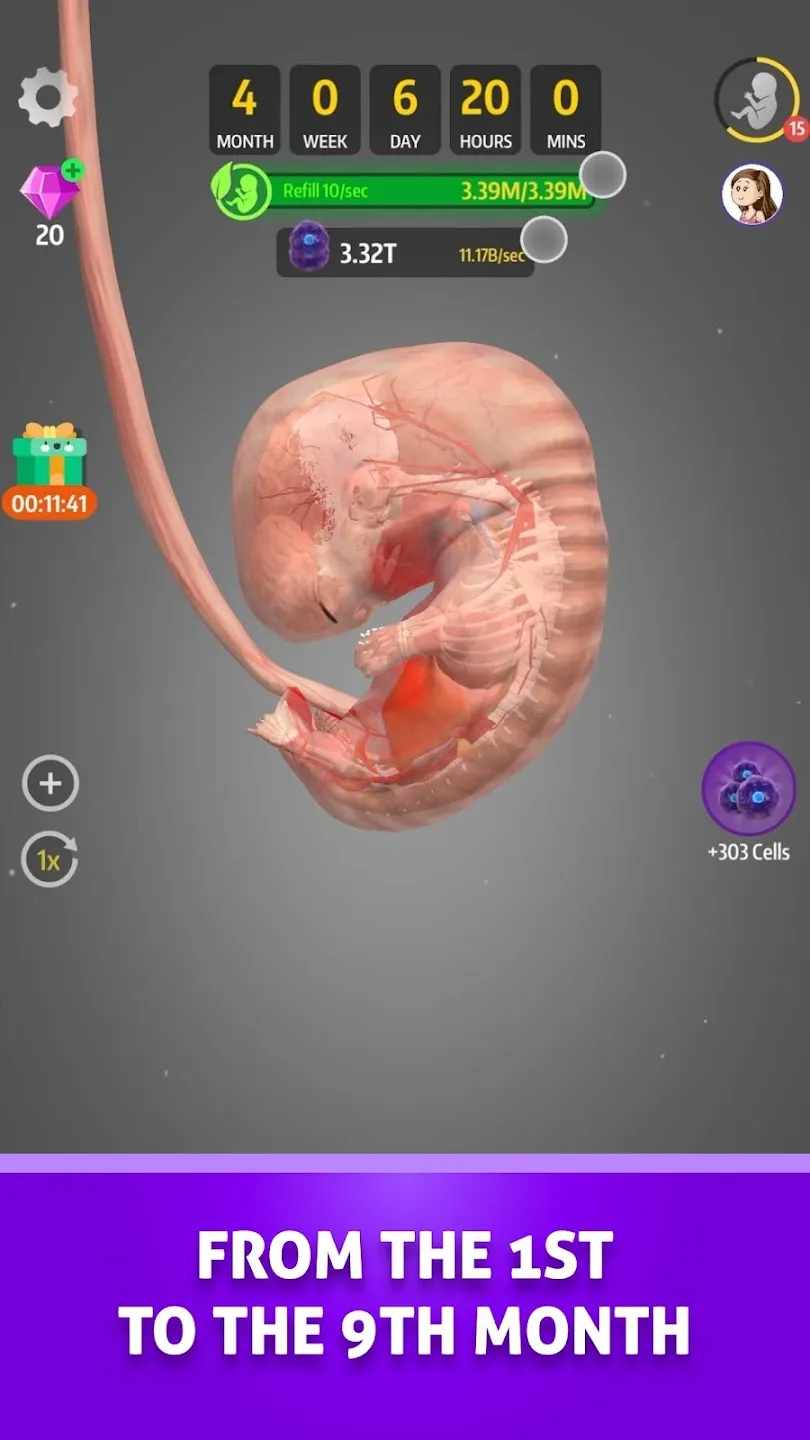 Idle 9 Months v1.41.7 APK Мод (Много бриллиантов) Screenshot 3 Idle 9 Months v1.41.7 APK Мод (Много бриллиантов) Screenshot 3