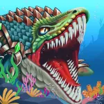 Скачать полную версию Sea Monster City Мод (Много денег) на Андроид