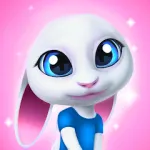 Взломанный Bu Кролик Игра питомцы уход [мод: много денег] на Андроид