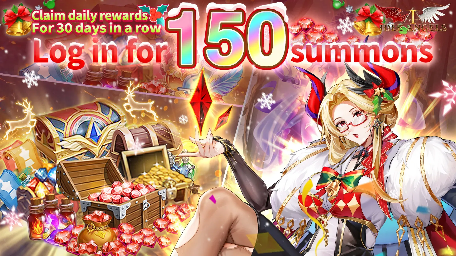 Idle Angels v8.21.0.043002 APK Мод (Меню, Скорость игры) Screenshot 2